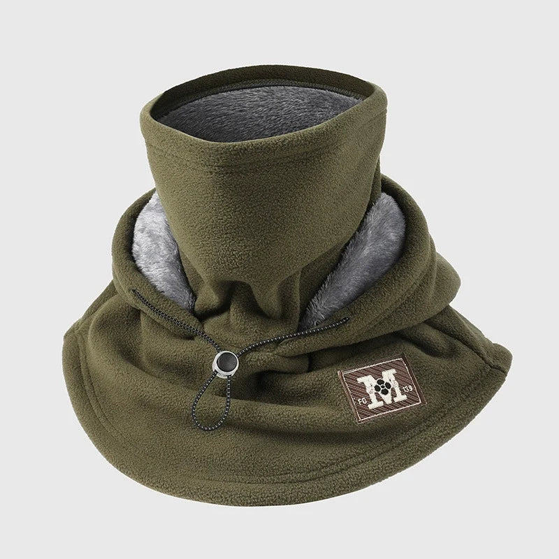 🎁3-in-1 Winter Fleece Balaclava Hood With Adjustable Drawstring