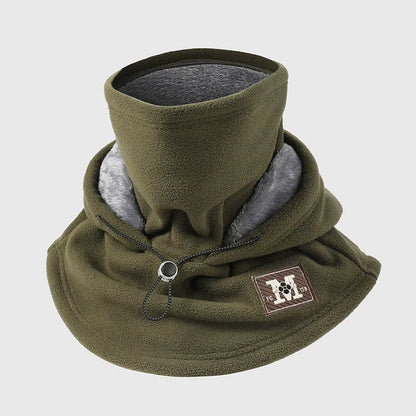 🎁3-in-1 Winter Fleece Balaclava Hood With Adjustable Drawstring