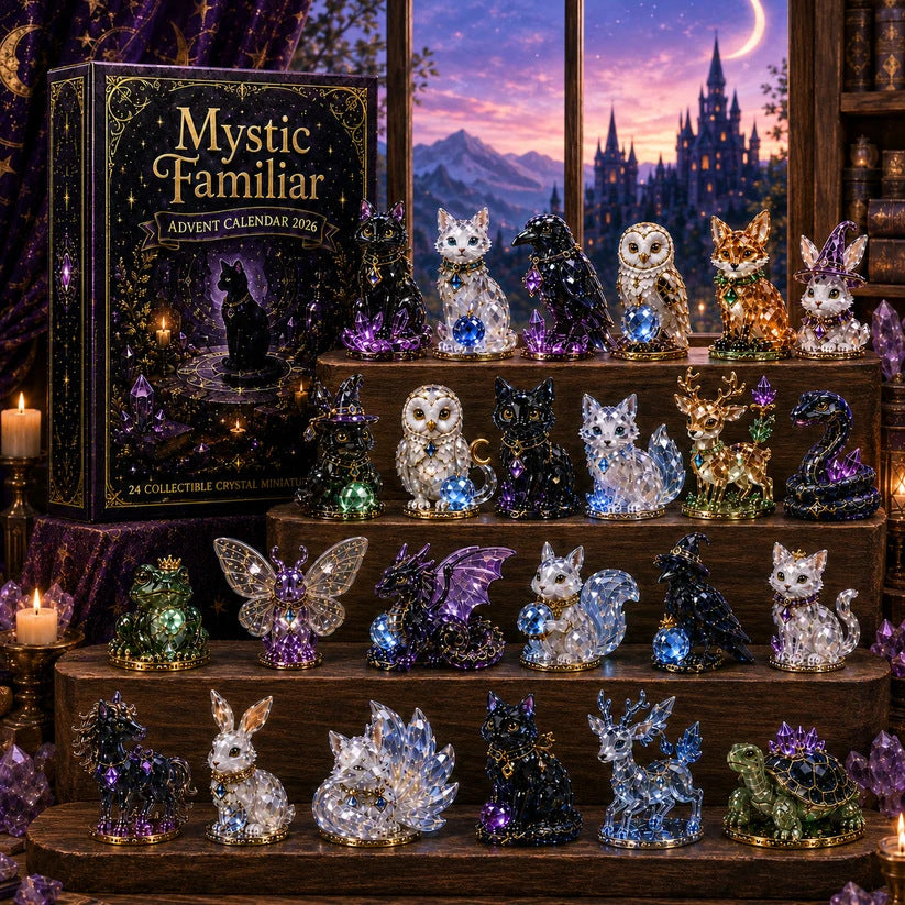 🎁 50% OFF 24-Piece Crystal Advent Calendar – A Magical Countdown to Christmas
