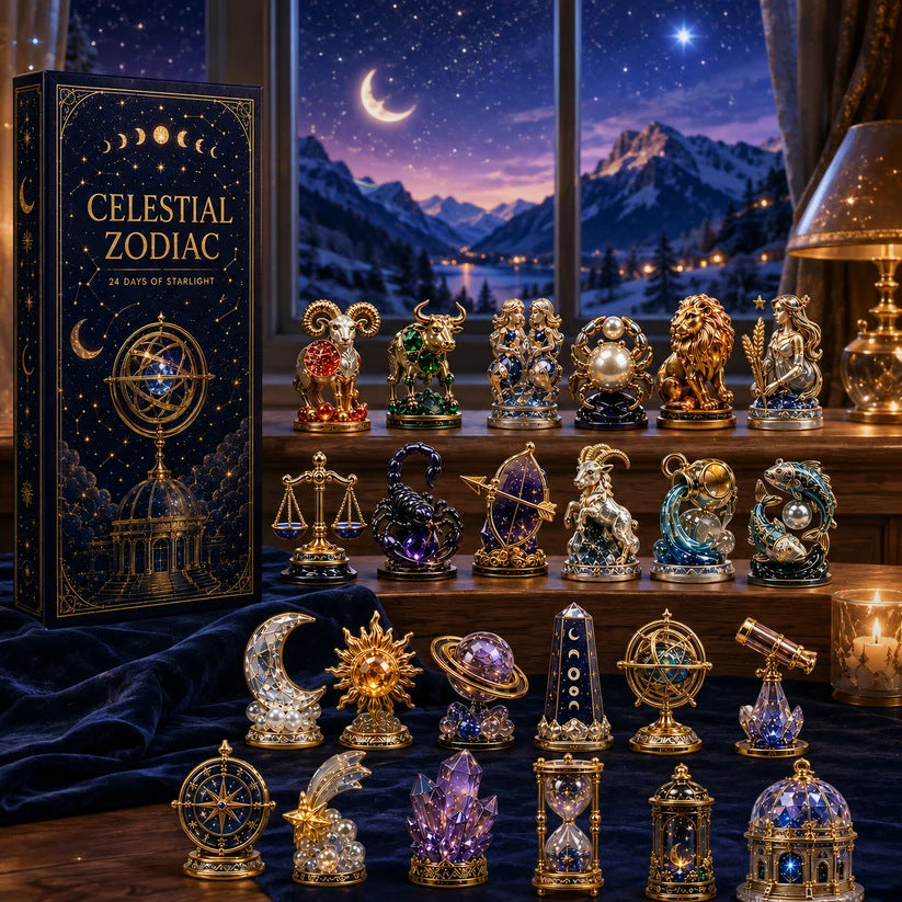 🎁 50% OFF 24-Piece Crystal Advent Calendar – A Magical Countdown to Christmas