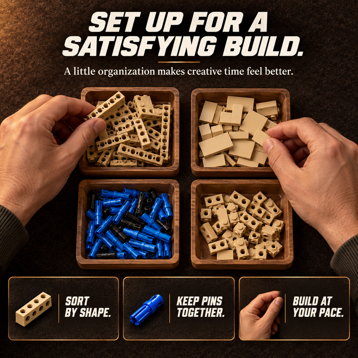 🧩 M24-Style DIY Building Block Model Kit – Collector Display