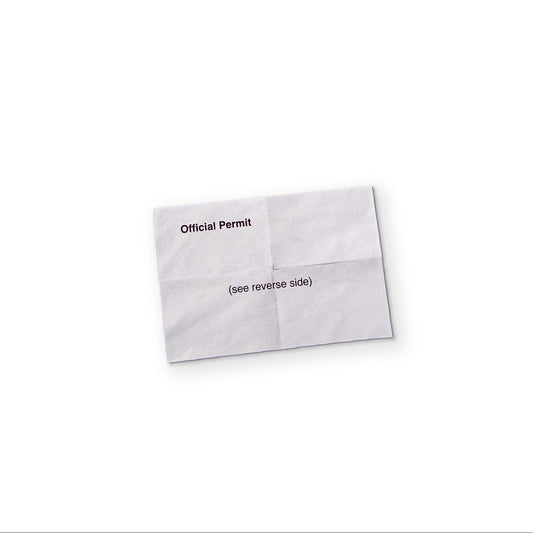 A PERMIT YOU CAN CLEAN YOUR GLASSES WITH