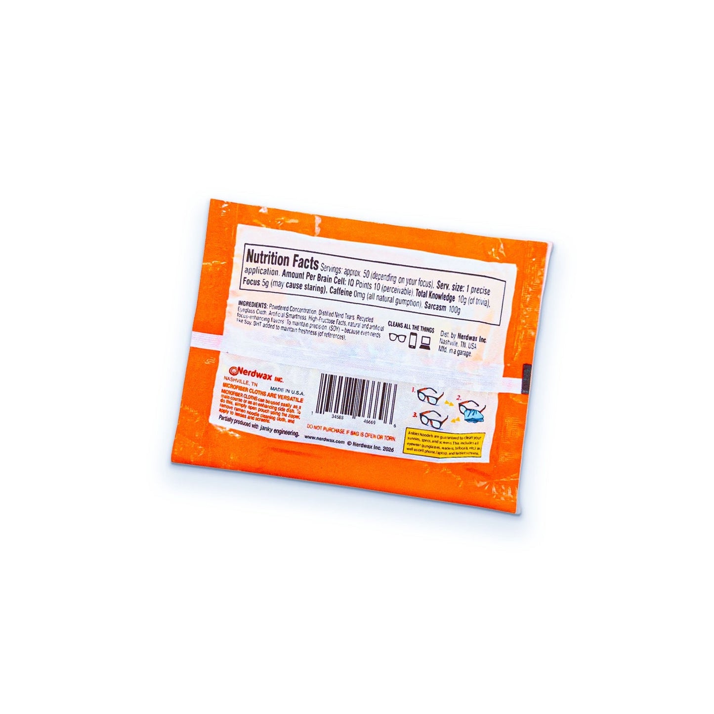 Instant Ramen You Can Clean Your Glasses With