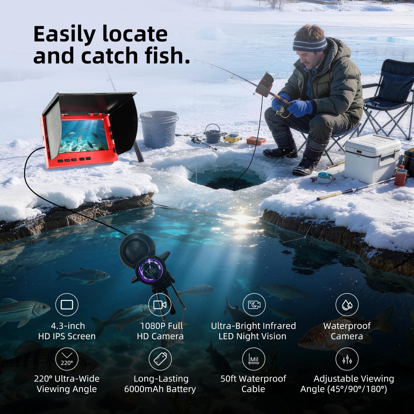 👉 [Shop Now – 40% OFF Today Only]🎣 Stop Fishing Blind—See What's Really Underwater