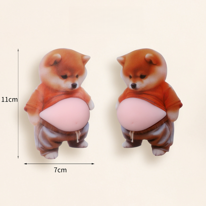 Cute Animal Companion Figures – Kawaii Desk & Car Dashboard Decor