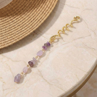Buy 3 Free Shipping💫Crystal Hair Spiral Charms ✨