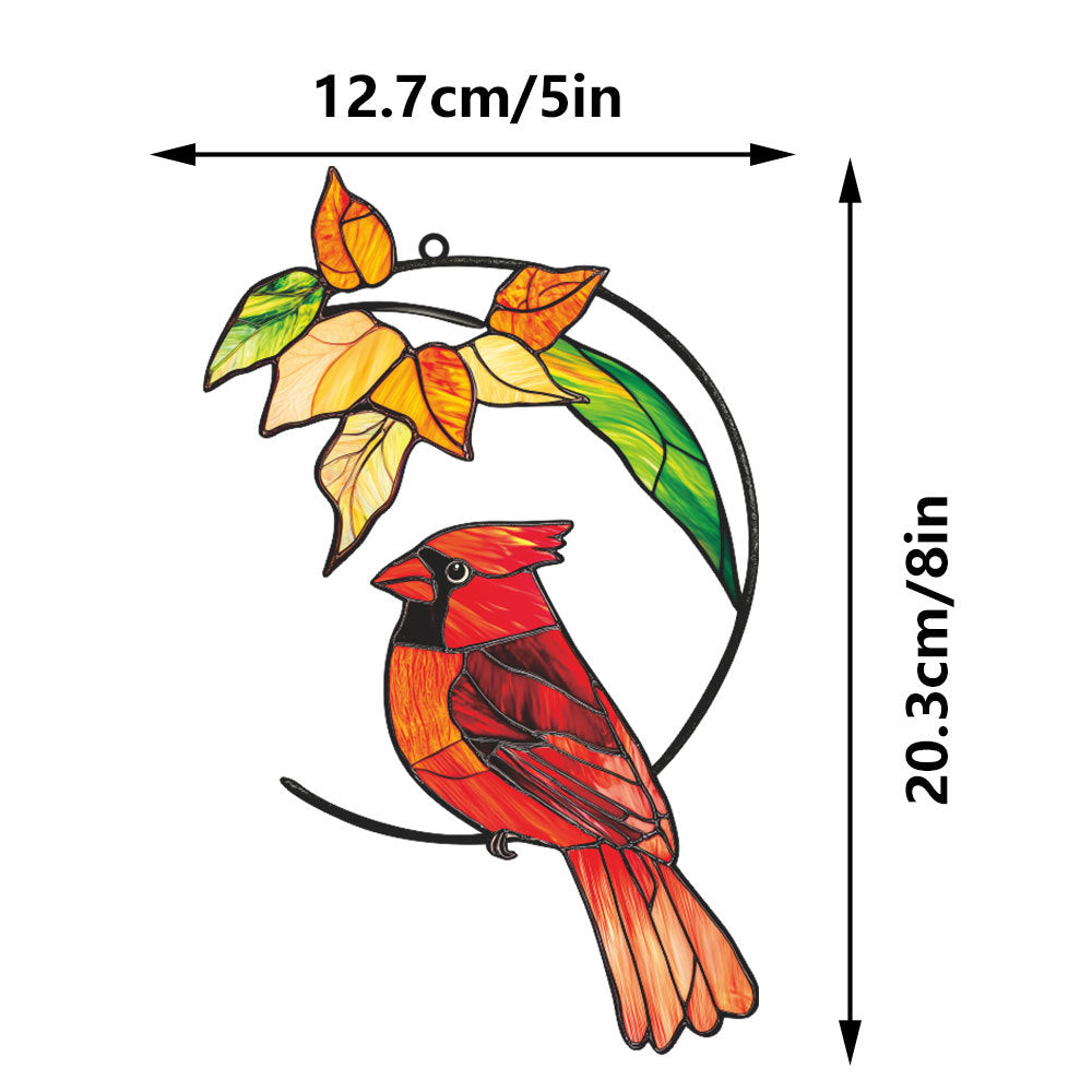 Hummingbird Stained Glass Sun Catcher