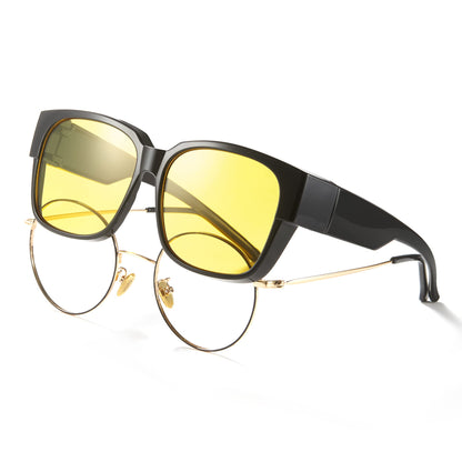 🚗 Night Vision Flip-Up Glasses