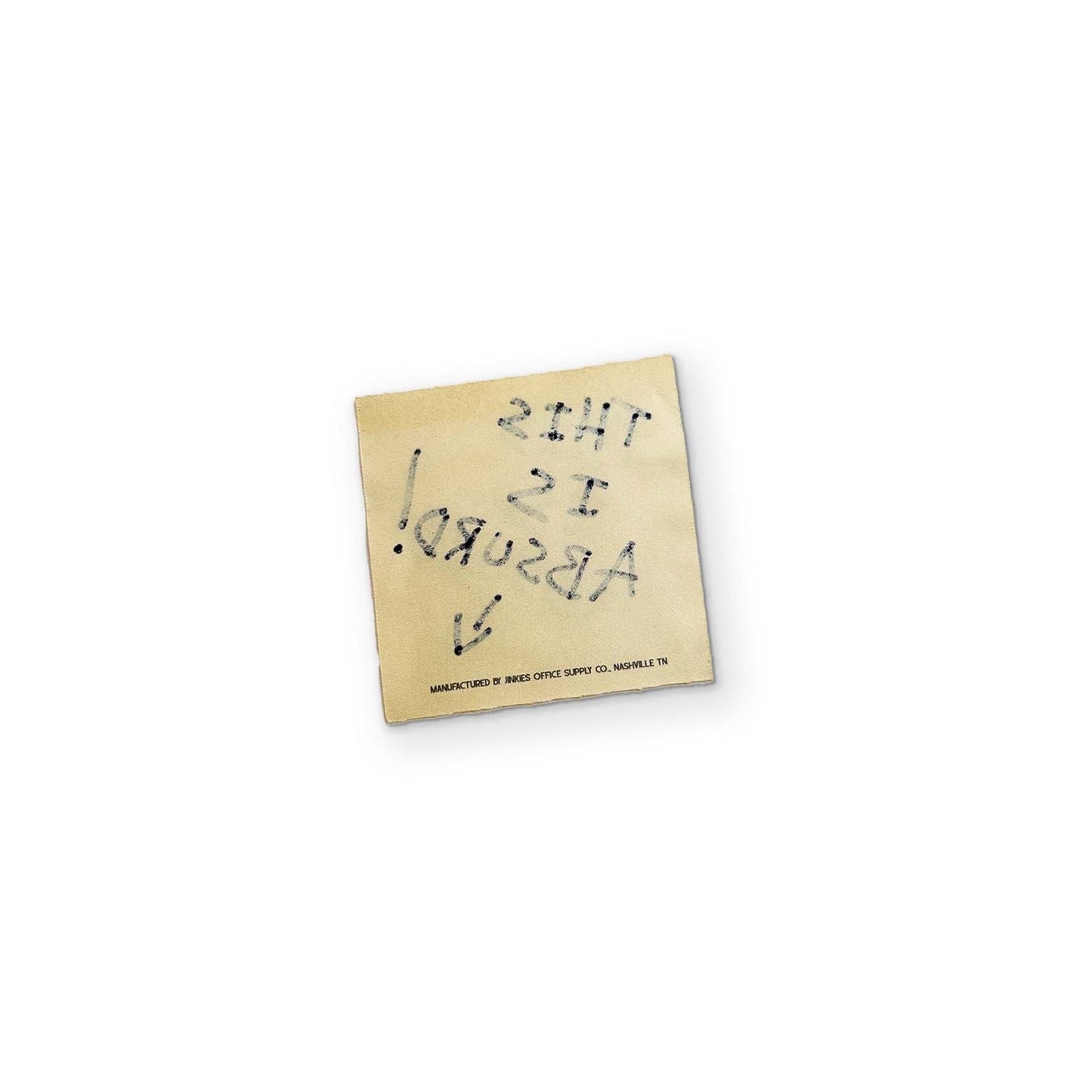 A STICKY NOTE YOU CAN CLEAN YOUR GLASSES WITH