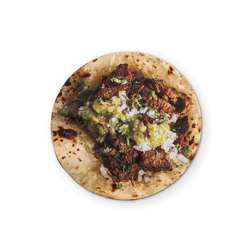 A Carne Asada Street Taco You Can Clean Your Glasses With