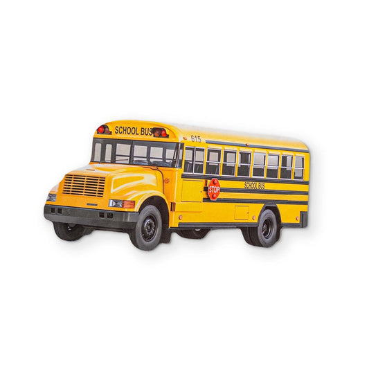 A SCHOOL BUS YOU CAN CLEAN YOUR GLASSES WITH