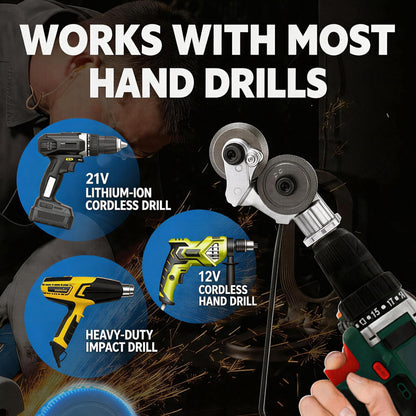 🔧 Upgraded Electric Drill Plate Cutter Attachment – Turns Any Drill Into a Powerful Metal Nibbler for Steel, Aluminum, Copper & Iron 🛠️