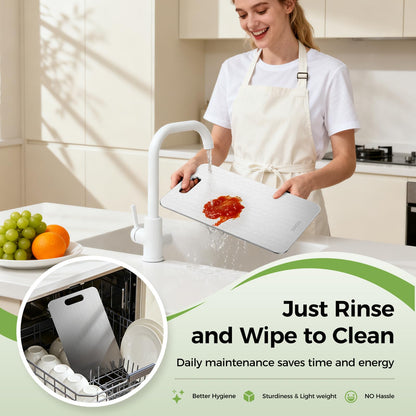 🔥 Ditch Bacteria-Trapping Plastic Forever — Upgrade to Pure Titanium & Prep Food the Safe, Clean Way.