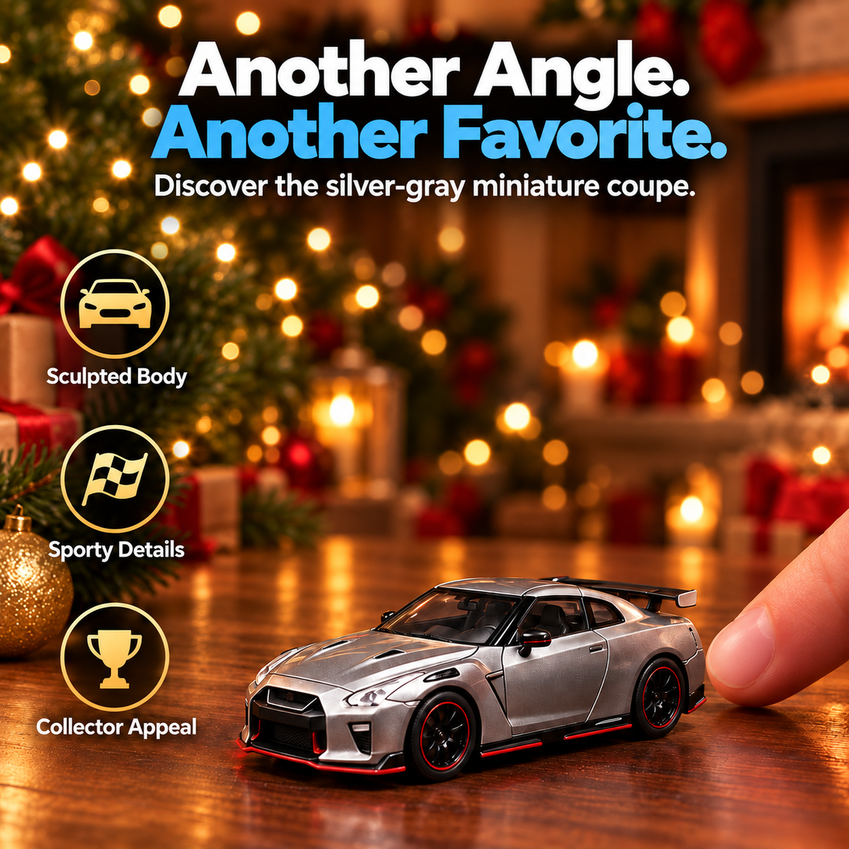 2026 Christmas Countdown Calendar with Die-Cast Car Models – Featuring 24 Classic JDM-Style Vehicles as Holiday Gifts