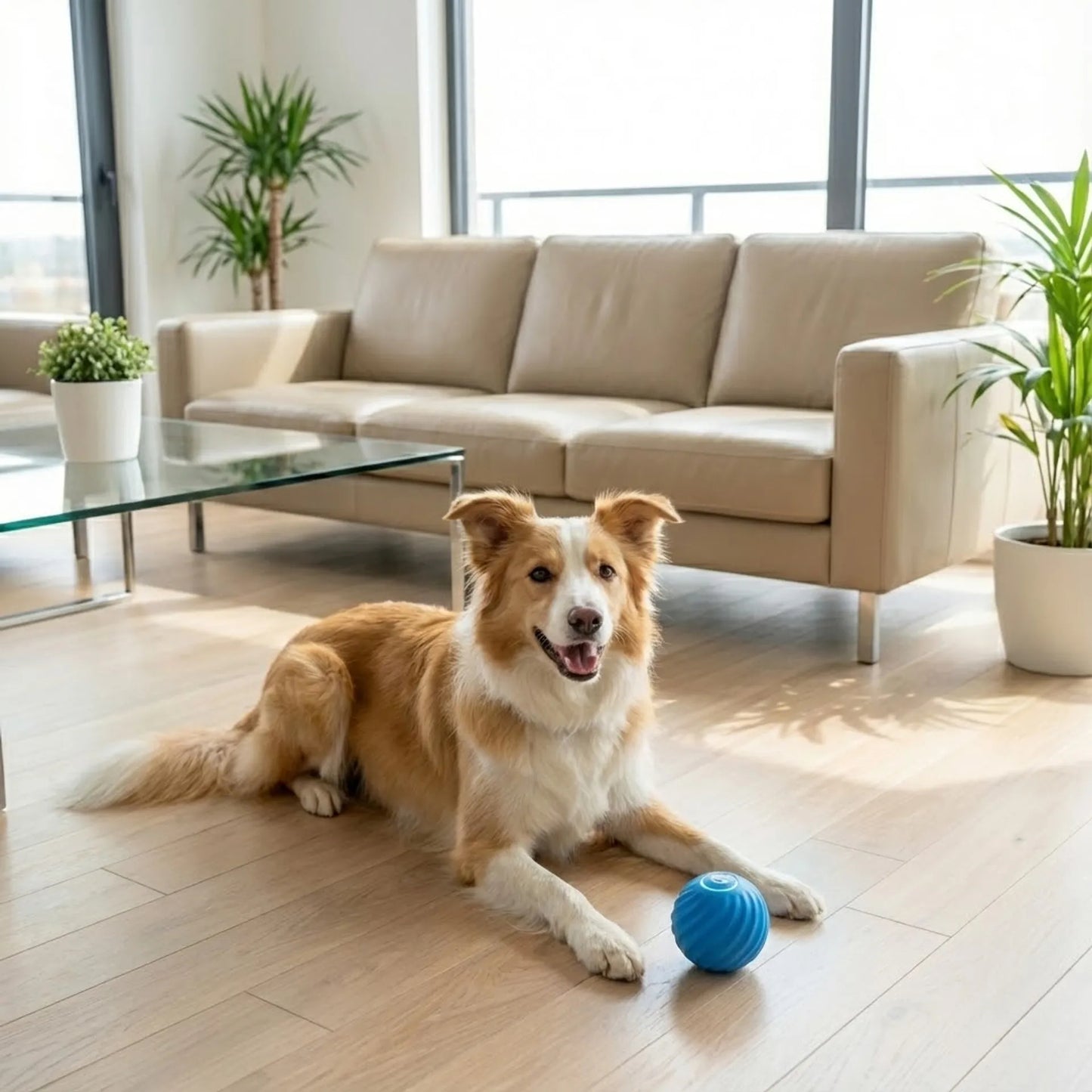 Smart Interactive Bouncing Ball For Dogs & Cats | Automatic Pet Toy