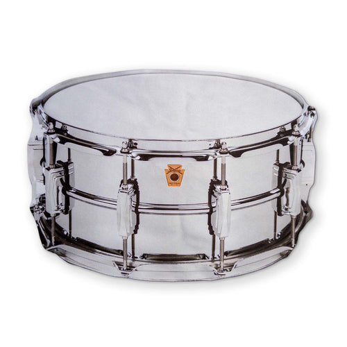 A SNARE DRUM YOU CAN CLEAN YOUR GLASSES WITH