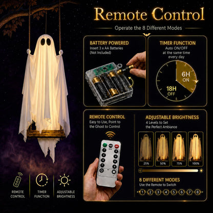 👻 The 5FT Glowing Ghost Everyone Will Stop to Look At.