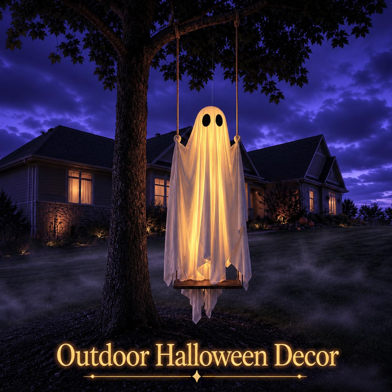 👻 The 5FT Glowing Ghost Everyone Will Stop to Look At.