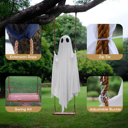 👻 The 5FT Glowing Ghost Everyone Will Stop to Look At.