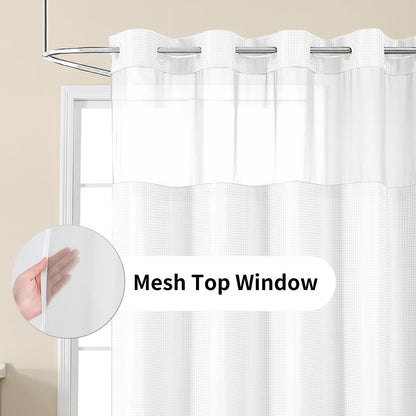 Elevate Your Morning Ritual with the Ultimate Hotel-Style Shower Curtain ✨