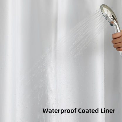 Elevate Your Morning Ritual with the Ultimate Hotel-Style Shower Curtain ✨