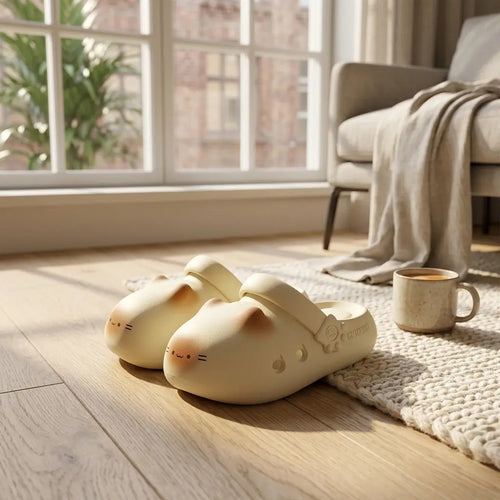 Cute Cat Paw Cloud Clogs
