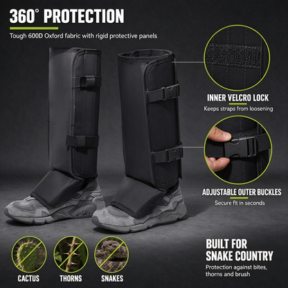 Tactical Snake Bite Protection for Hunting & Outdoor 🥾