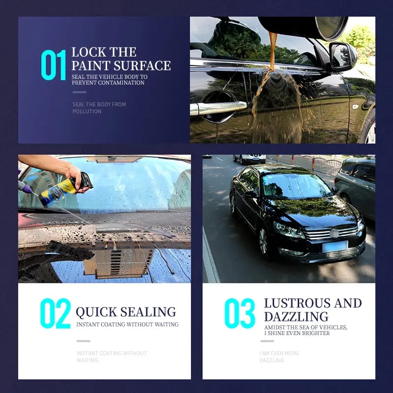 🔥Last Day 50% OFF-ZYKR Car Nano quick-coat restore-Coating Spray