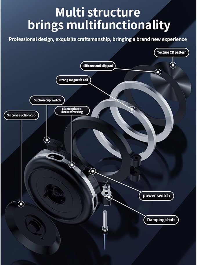 360 Rotatable Car Magnetic Phone Holder