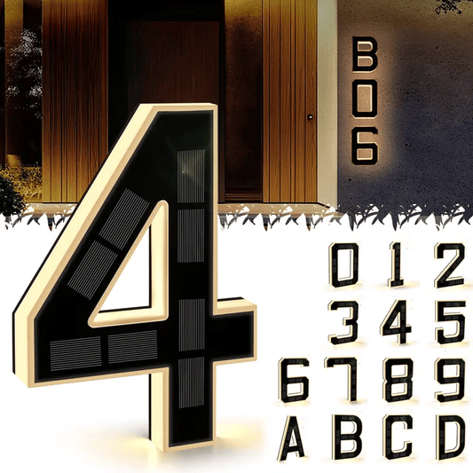 🔥Today 49% OFF🔥House Numbers Waterproof LED Address