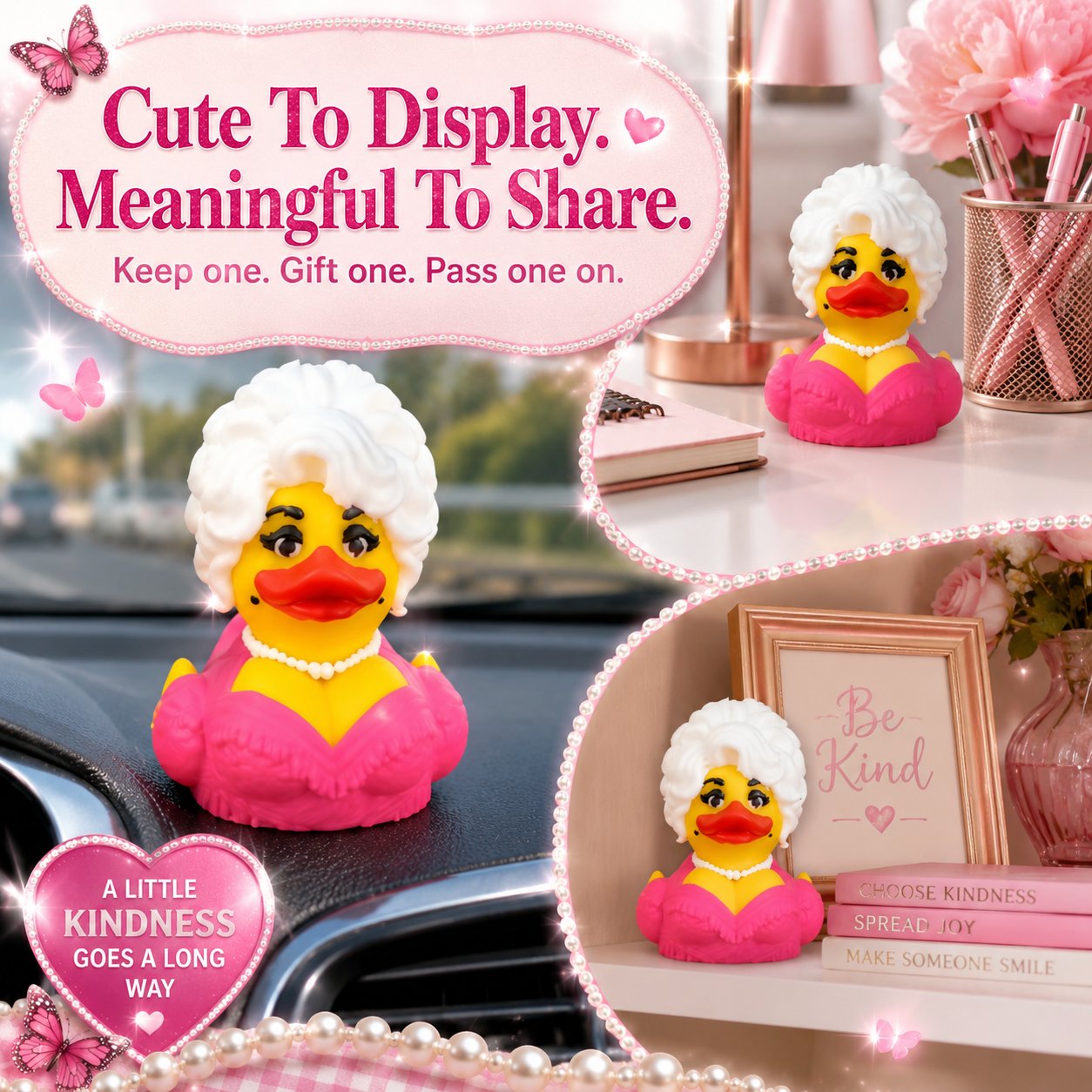 Country Glam Kindness Duck