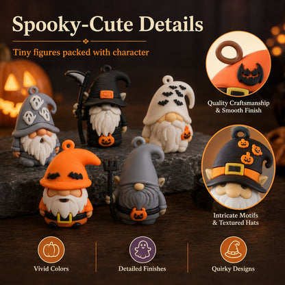 24 Days of Halloween Gnome Surprise Figures Advent Calendar Box