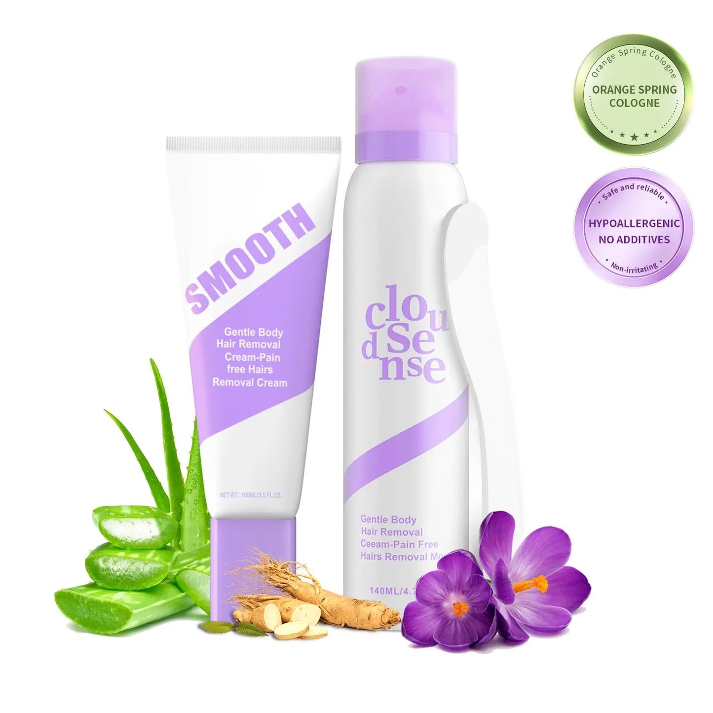 🔥HOT SALE 49% OFF-🌸 Gentle & Painless Hair Removal Cream for Sensitive Skin