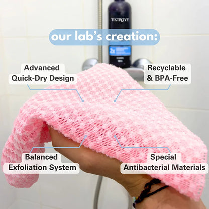 Exfoliating Antibacterial Shower Towel🧼