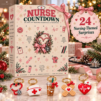 🎁 Nurse Advent - 24 Days of Surprises! One Door A Day, Different Design for Every Day