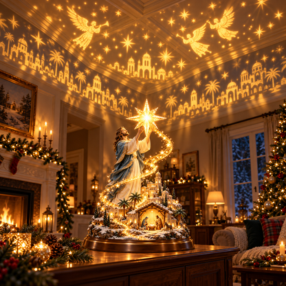 🔥Last Day 50%🌟 Bethlehem’s Guiding Star™ | Illuminated Nativity Scene