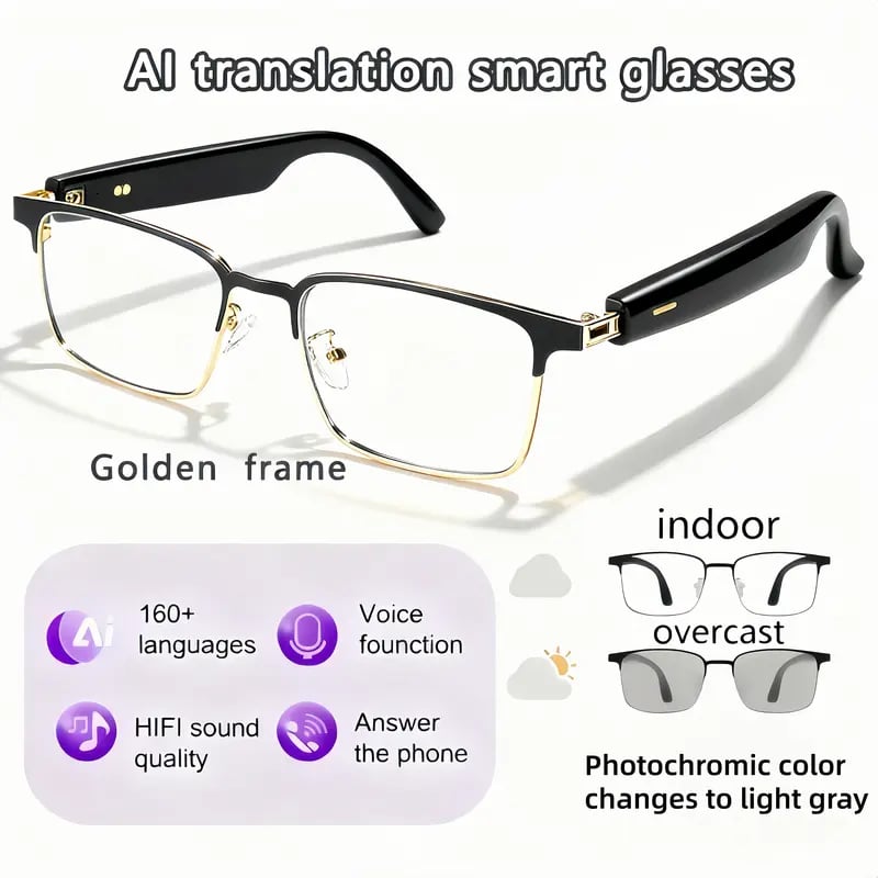 👓 AI Smart Glasses with Real-Time Translation