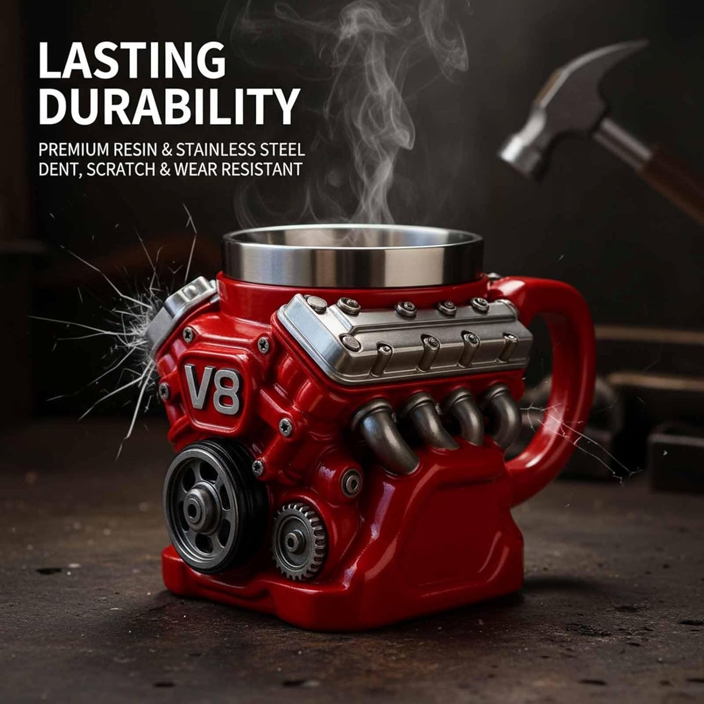 ⚡✨Ultimate V8 Engine Gift Mug & A Gearhead's Dream
