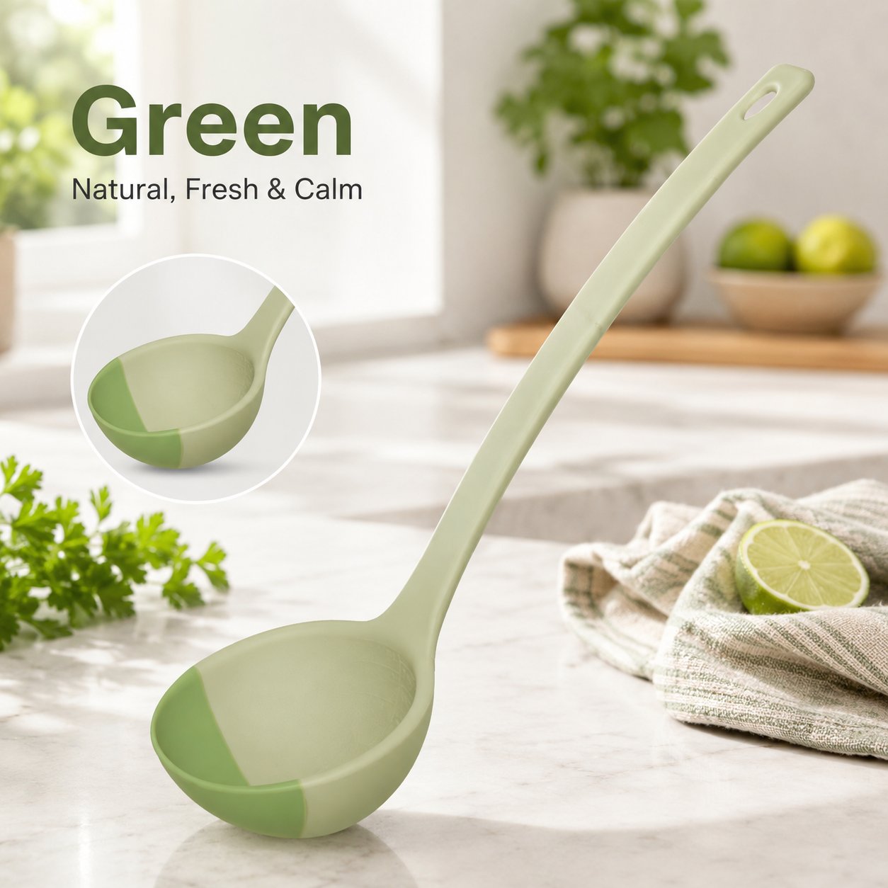 2-in-1 Silicone Scoop Spatula