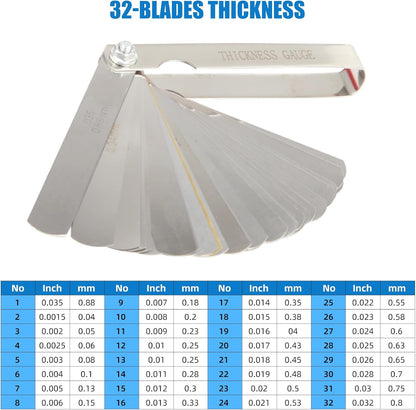 🛠️Spark Plug Gap Tool with Feeler Gauge