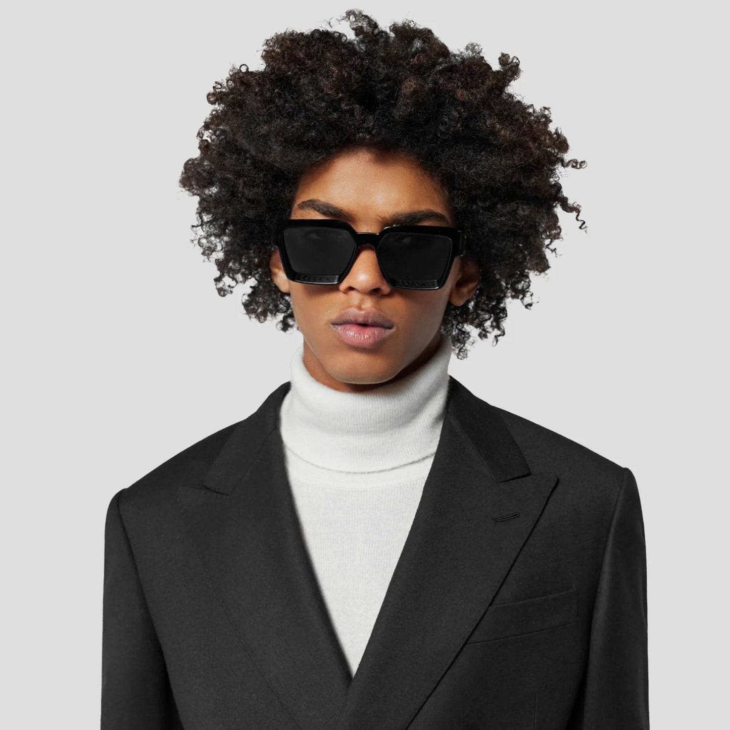 Carbon Fiber Square Sunglasses