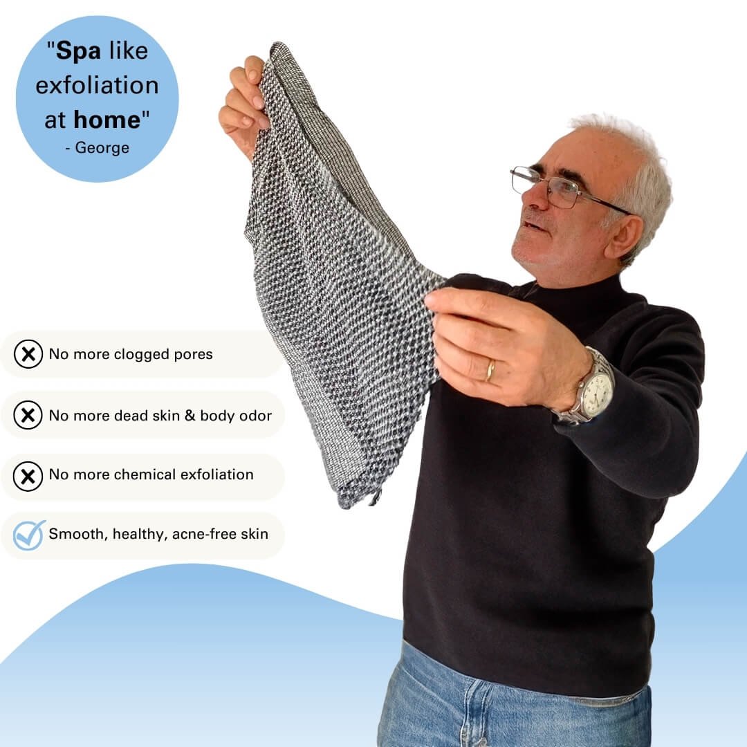 Exfoliating Antibacterial Shower Towel🧼