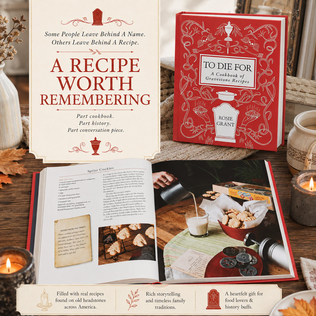 To Die For: A Cookbook of Gravestone Recipes