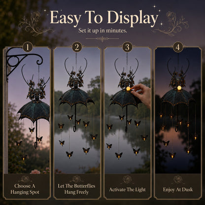 Gothic Fairy Umbrella Hanging Mobile