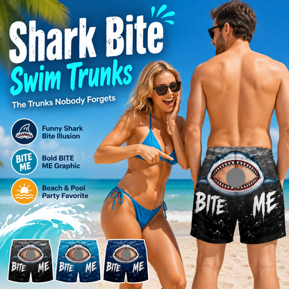 Shark Bite “Bite Me” Swim Trunks