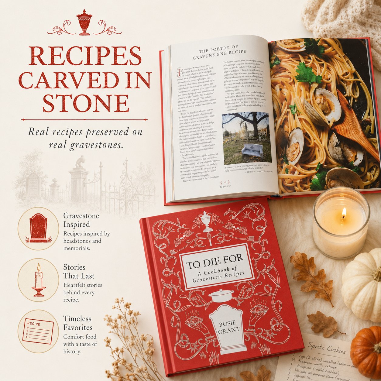 To Die For: A Cookbook of Gravestone Recipes
