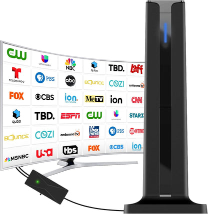 📺 TV Antenna - Digital HD Antenna - Indoor HDTV 1080P 4K (Long Range) 🎁
