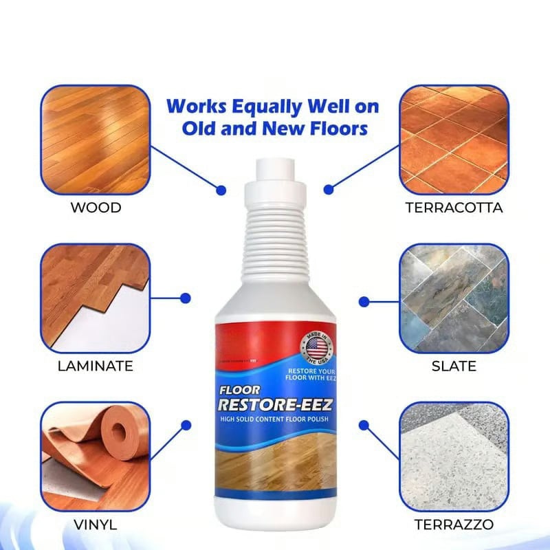(🎁Last Day 49% OFF)✨🧴 Clean-llx Floor Restorer – Shine & Protect Instantly 🏠
