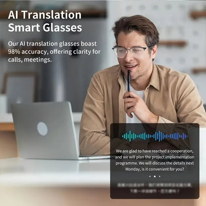 👓 AI Smart Glasses with Real-Time Translation