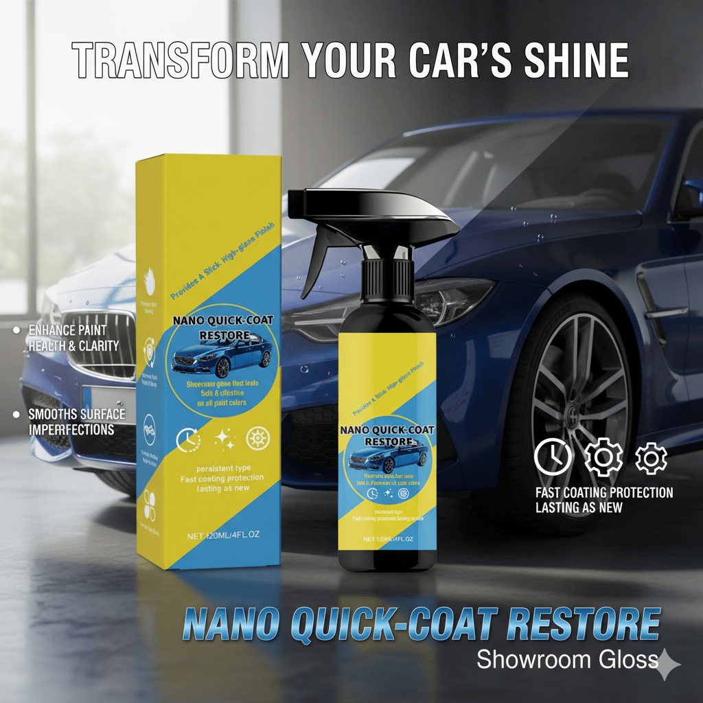 🔥Last Day 50% OFF-ZYKR Car Nano quick-coat restore-Coating Spray